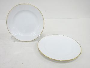 大倉製　ゴールドライン　プレート　ペア（19センチ）